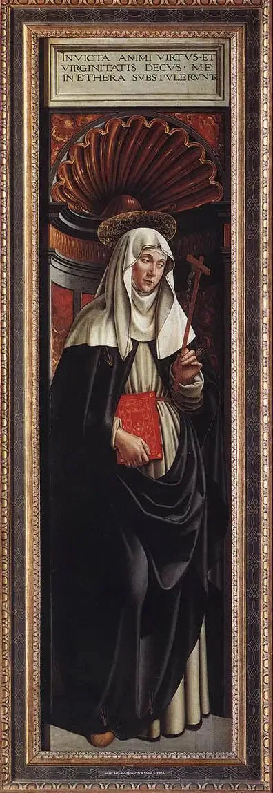 Santa Catalina de Siena - Domenico Ghirlandaio