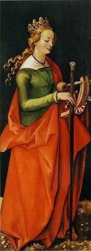 Santa Catalina - Hans Baldung Grien