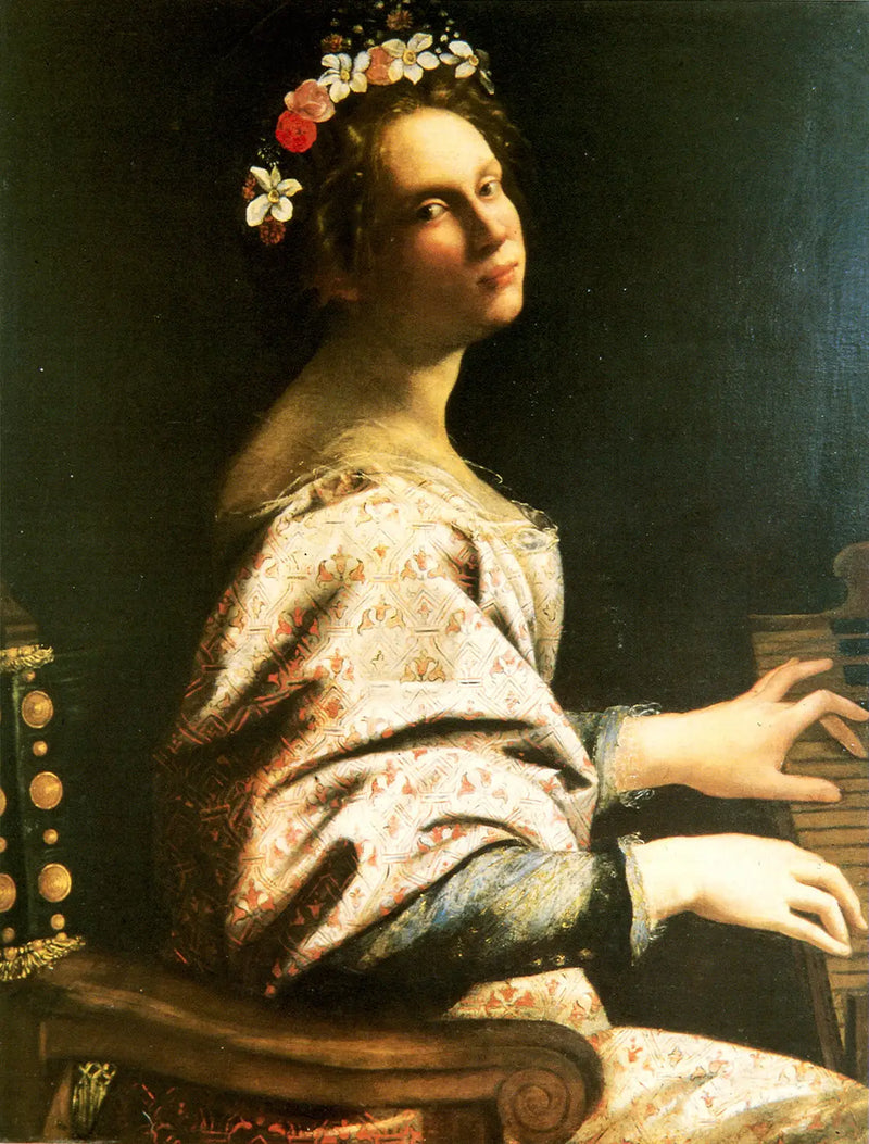 Santa Cecilia - Artemisia Gentileschi