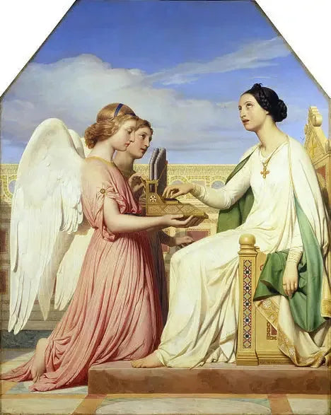 Santa Cecilia y los Ángeles - Paul Delaroche