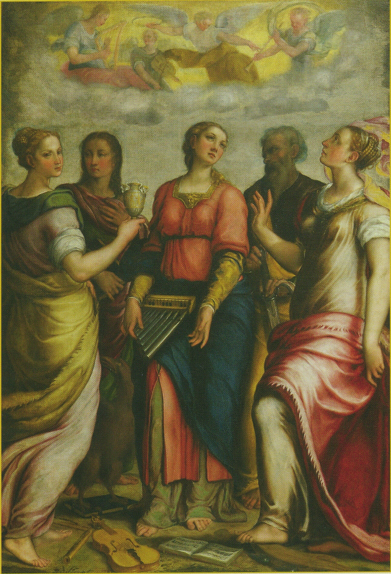 Santa Cecilia y San Federico Barroci