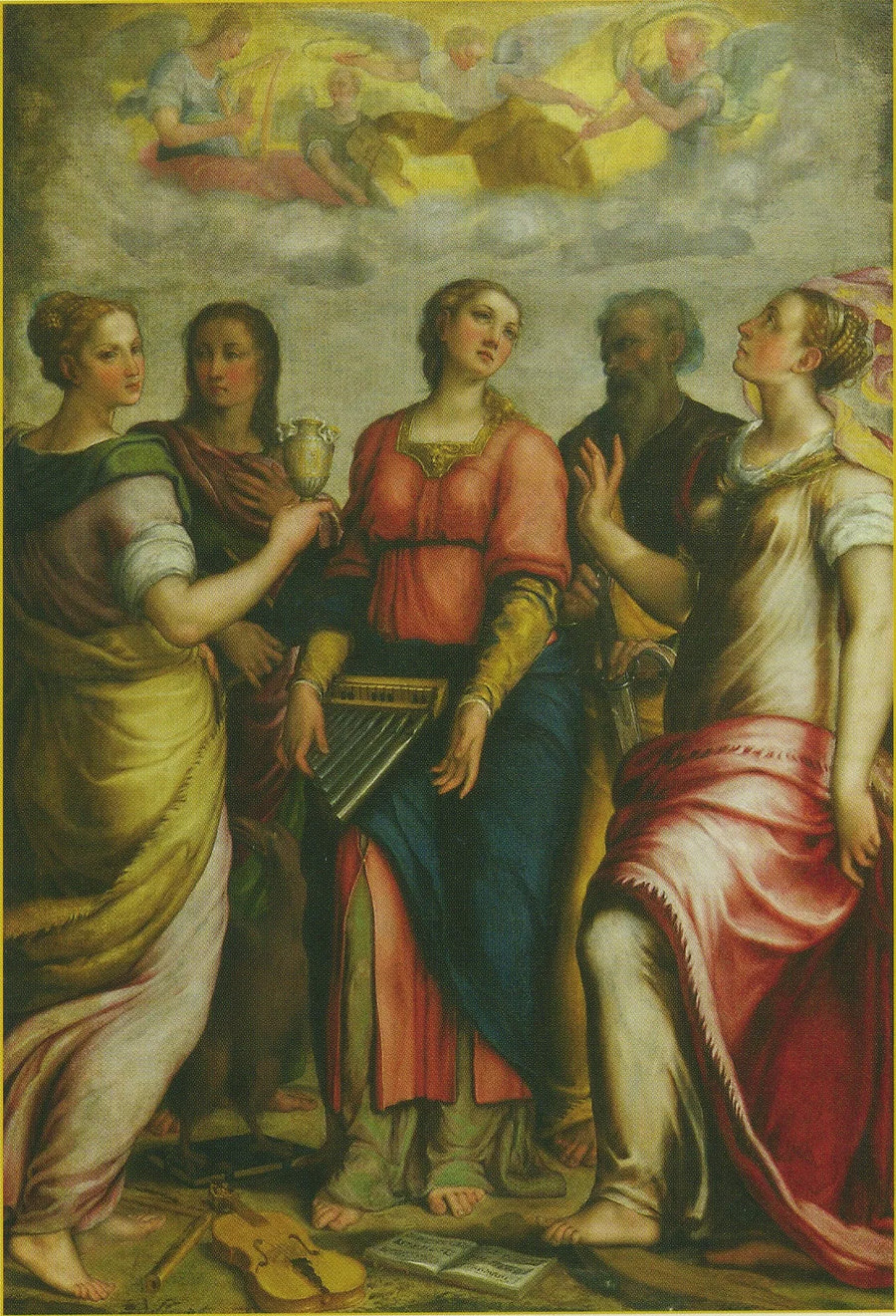 Santa Cecilia y San Federico Barroci