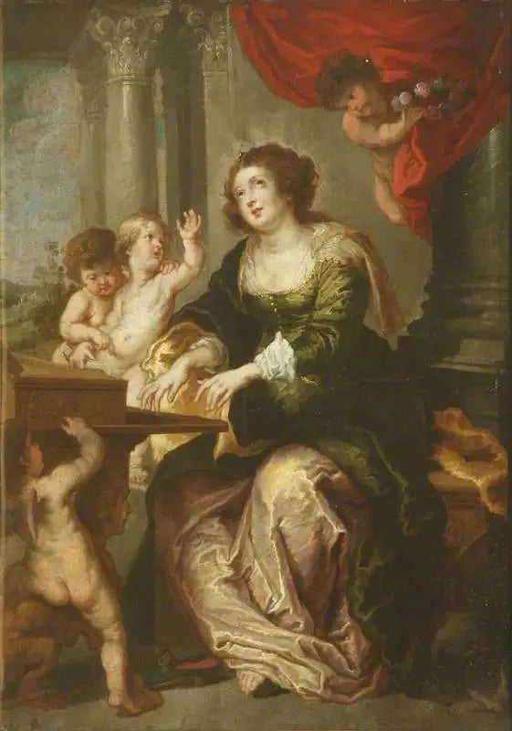 Santa Cecilia - Peter Paul Rubens
