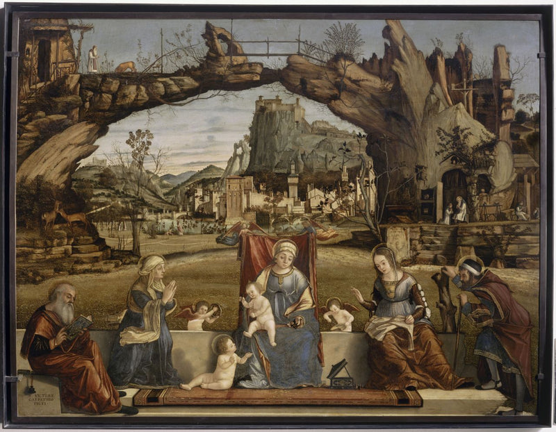 Santa Conversación - Vittore Carpaccio