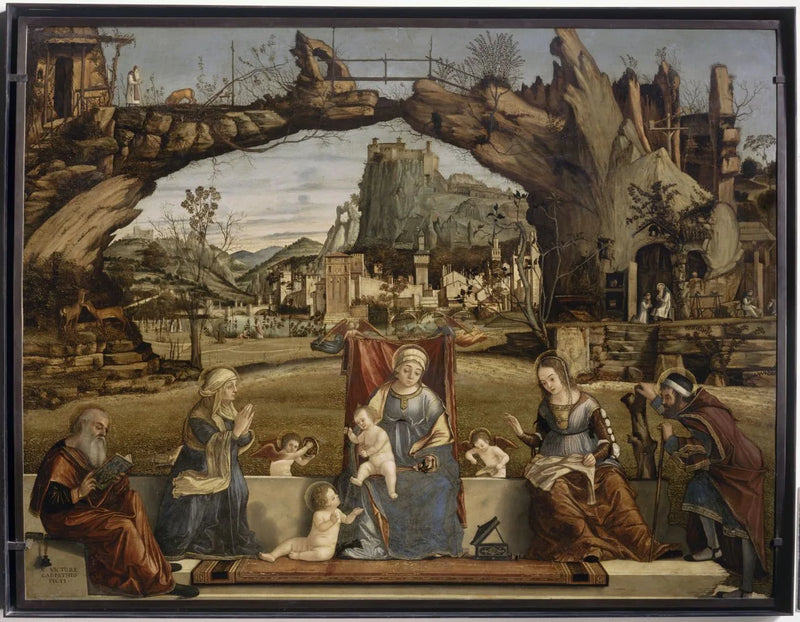 Santa Conversación - Vittore Carpaccio