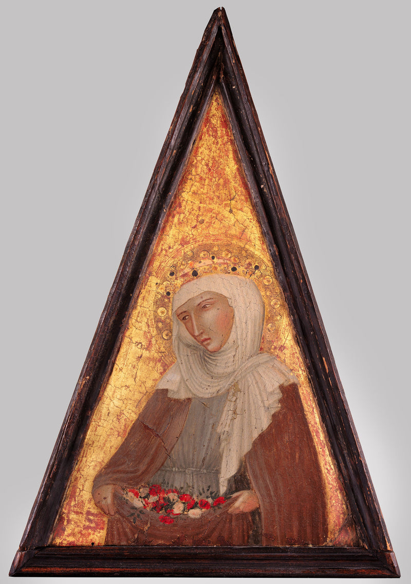 Santa Isabel de Hungría - Ambrogio Lorenzetti