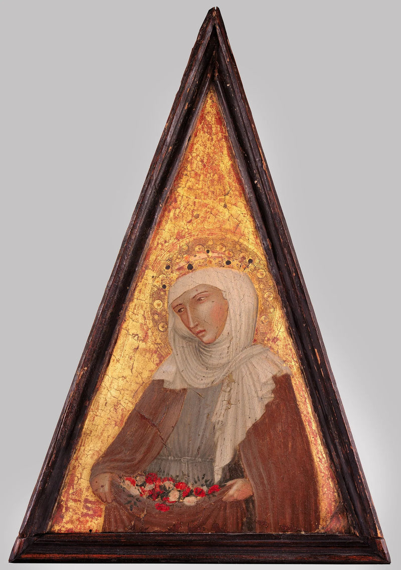 Santa Isabel de Hungría - Ambrogio Lorenzetti