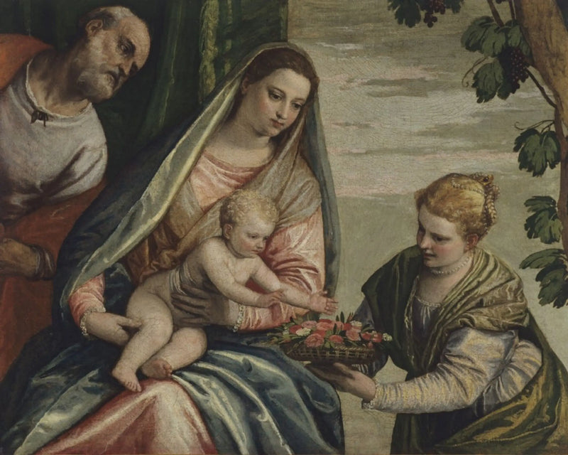 Santa Familia con Santa Dorotea - Paul Véronèse