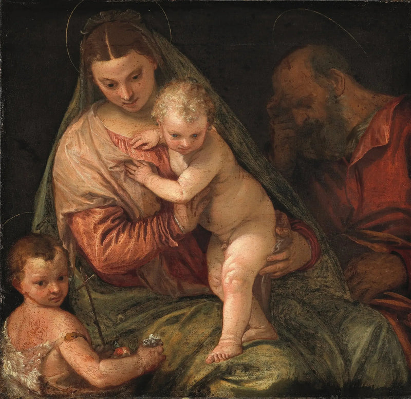 Santa Familia con el joven san Juan - Paul Véronèse