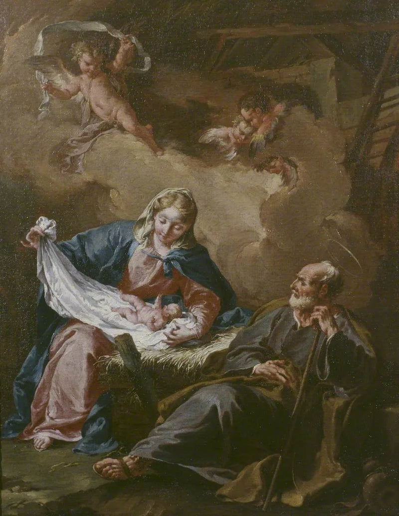Santa Familia - Giovanni Battista Pittoni