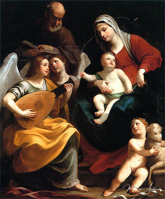 Sainte Famille - Guido Reni Reproductions de tableaux à la peinture à l’huile