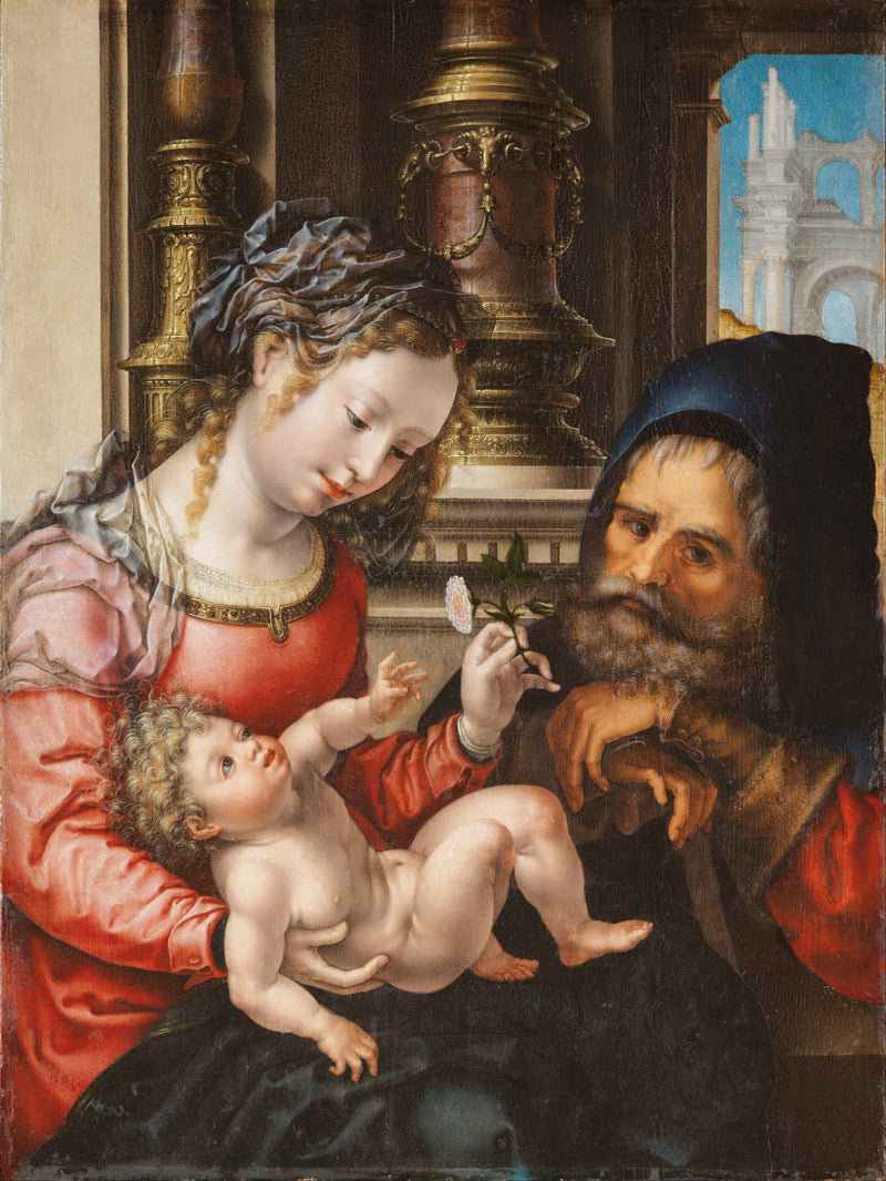 Santa Familia - Jan Gossaert