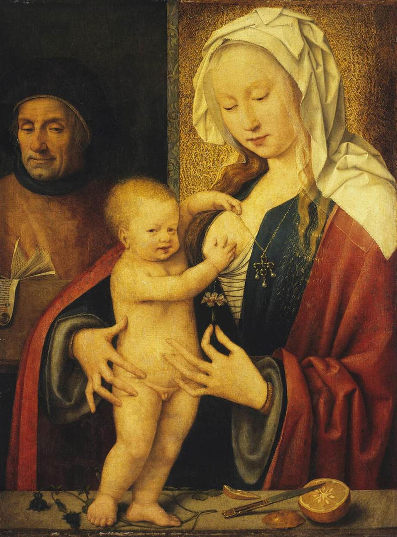 Santa Familia - Joos van Cleve