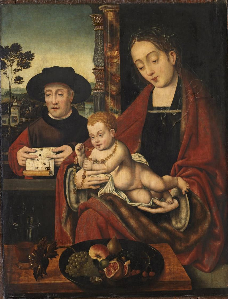 Santa Familia - Joos van Cleve