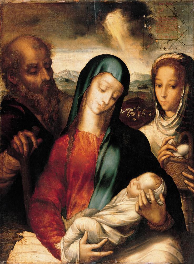 Santa Familia - Luis de Morales