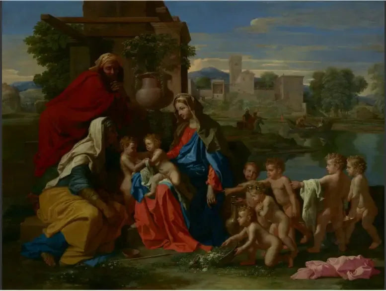 Santa Familia - Nicolas Poussin