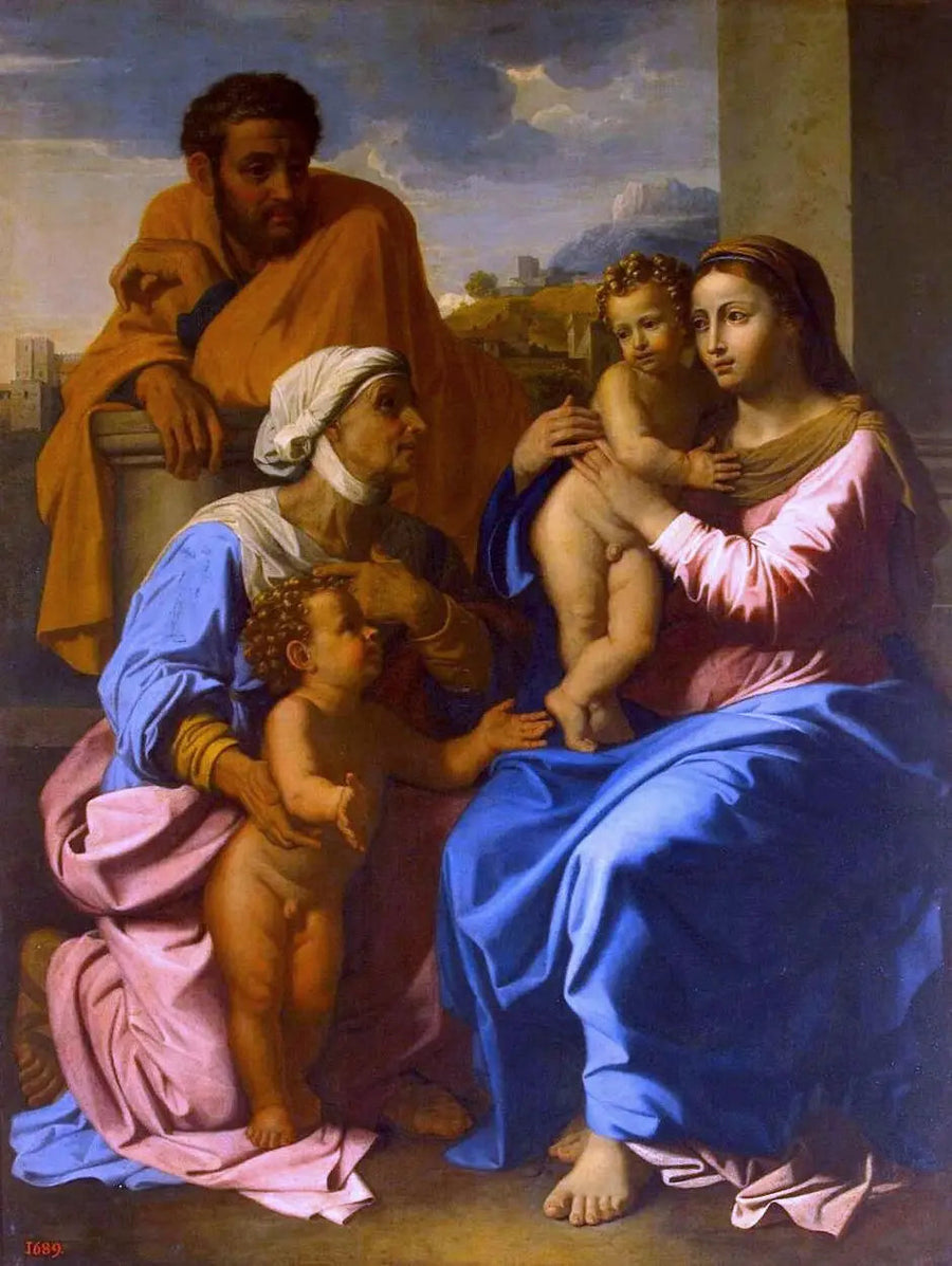 Santa Familia - Nicolas Poussin