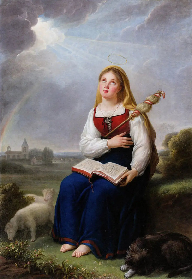 Santa Genoveva - Elisabeth Vigée Le Brun