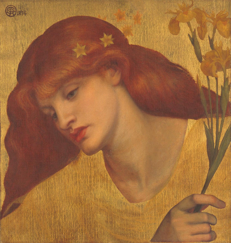 Santa Lilias - Dante Gabriel Rossetti