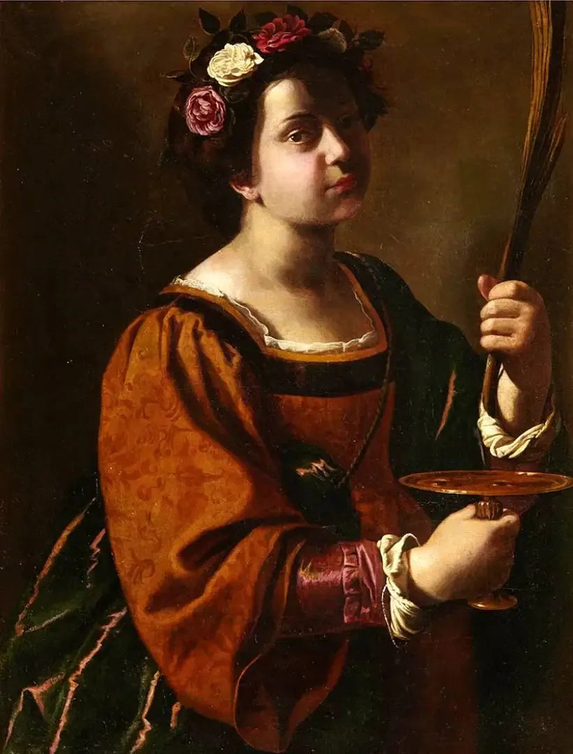 Santa Lucía - Artemisia Gentileschi