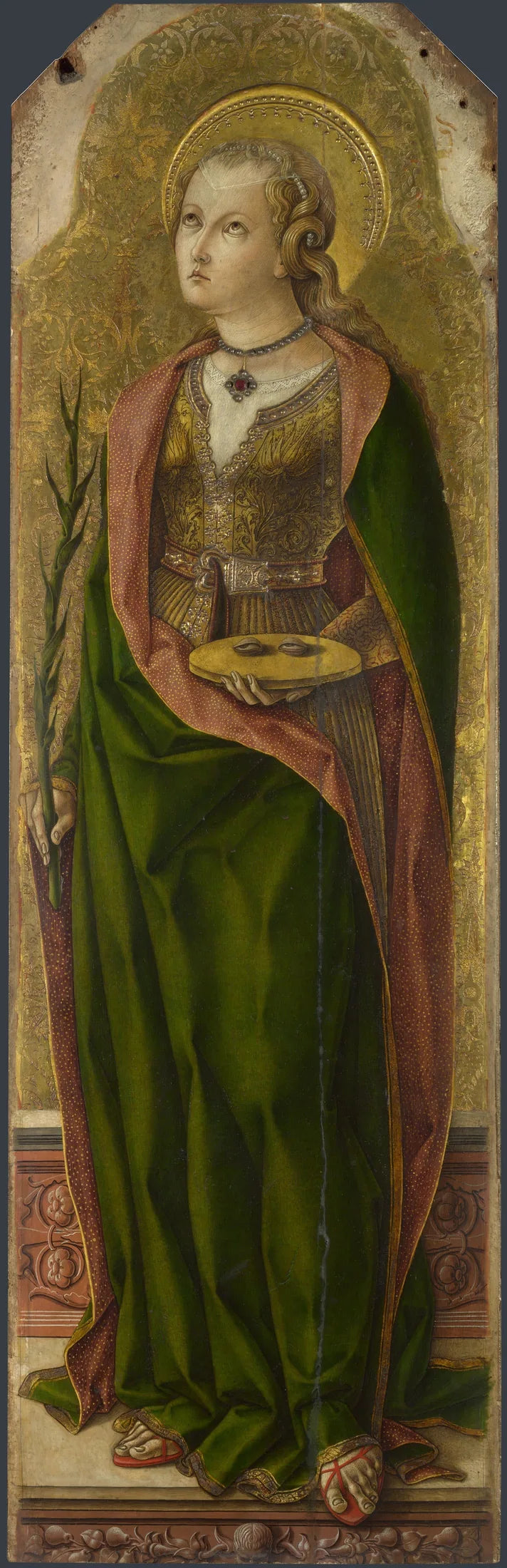 Santa Lucía - Carlo Crivelli