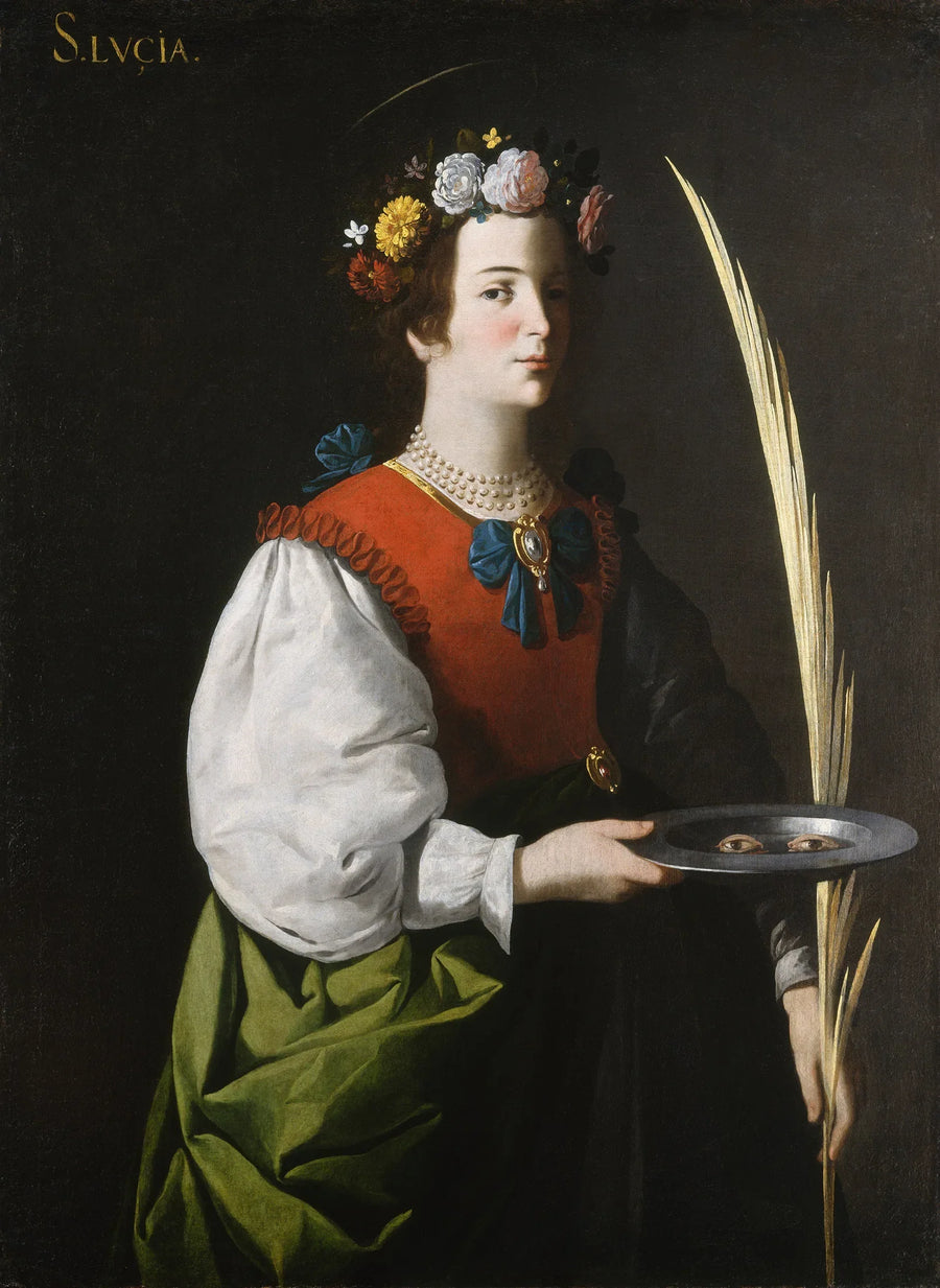 Santa Lucía (NGA Washington) - Francisco de Zurbarán