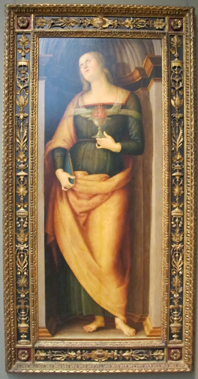 Santa Lucía - Pietro Perugino