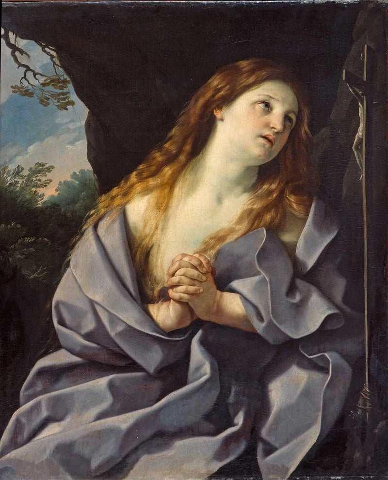 Santa Magdalena en oración - Guido Reni