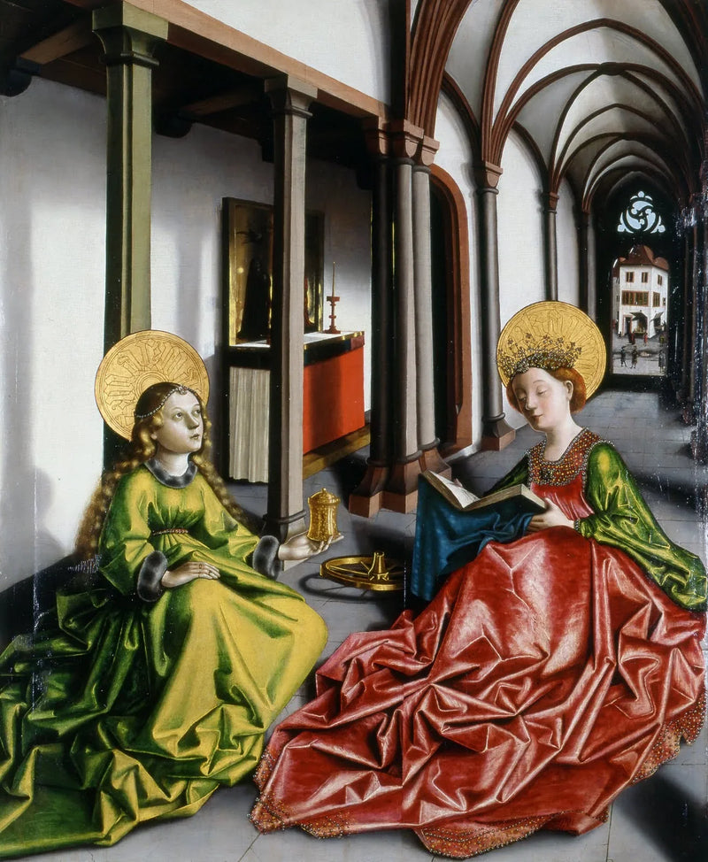 Santa Magdalena y Santa Catalina - Konrad Witz