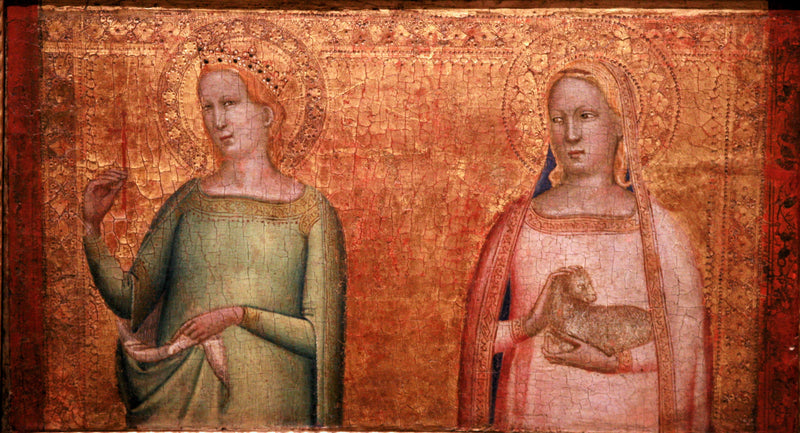 Santa Margarita y Santa Águeda - Bernardo Daddi