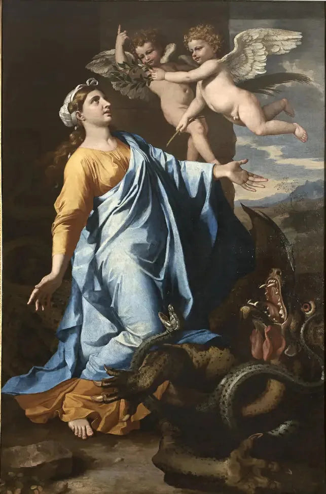 Santa Margarita - Nicolas Poussin