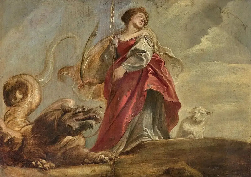Santa Margarita - Peter Paul Rubens