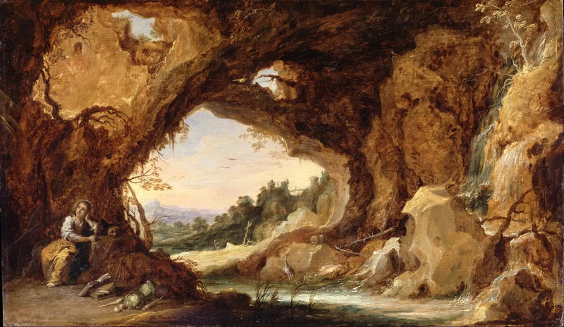 Santa María Magdalena en penitencia - David Teniers el Joven