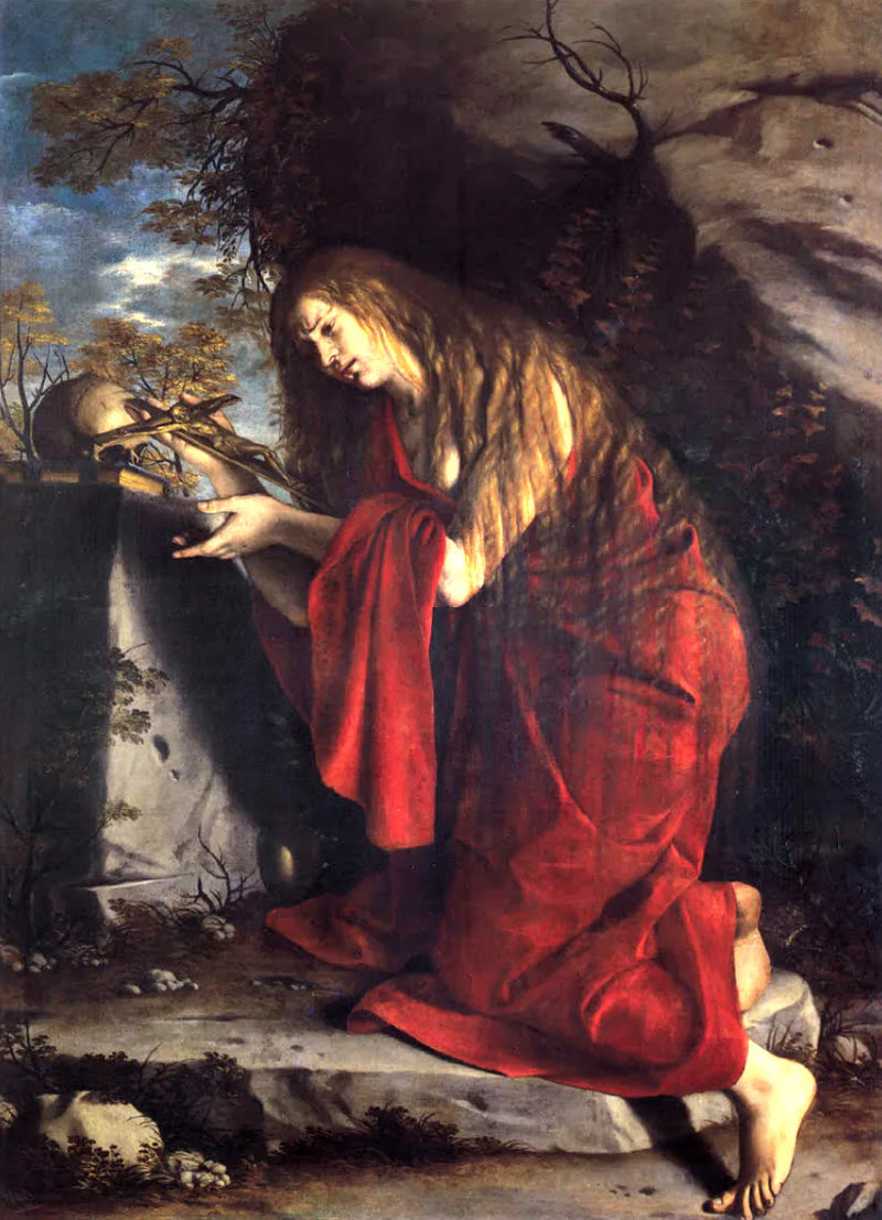 Santa María Magdalena en penitencia - Orazio Gentileschi
