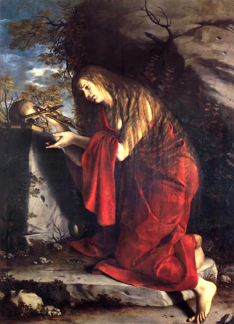 Santa María Magdalena en penitencia - Orazio Gentileschi