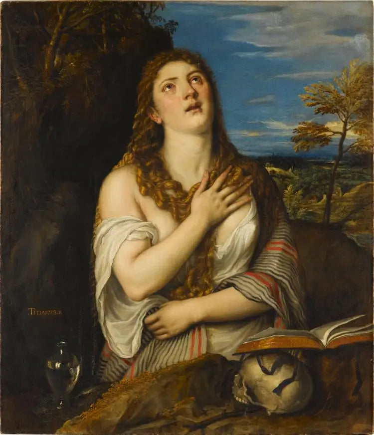 Santa María Magdalena Penitente - Titian