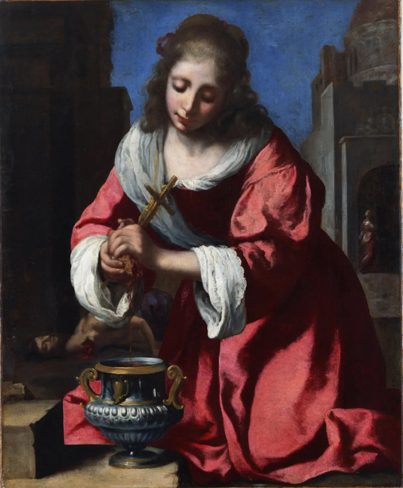 Santa Praxedis - Johannes Vermeer