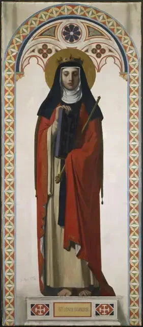 Santa Radegunda de Poitiers - Jean-Auguste-Dominique Ingres
