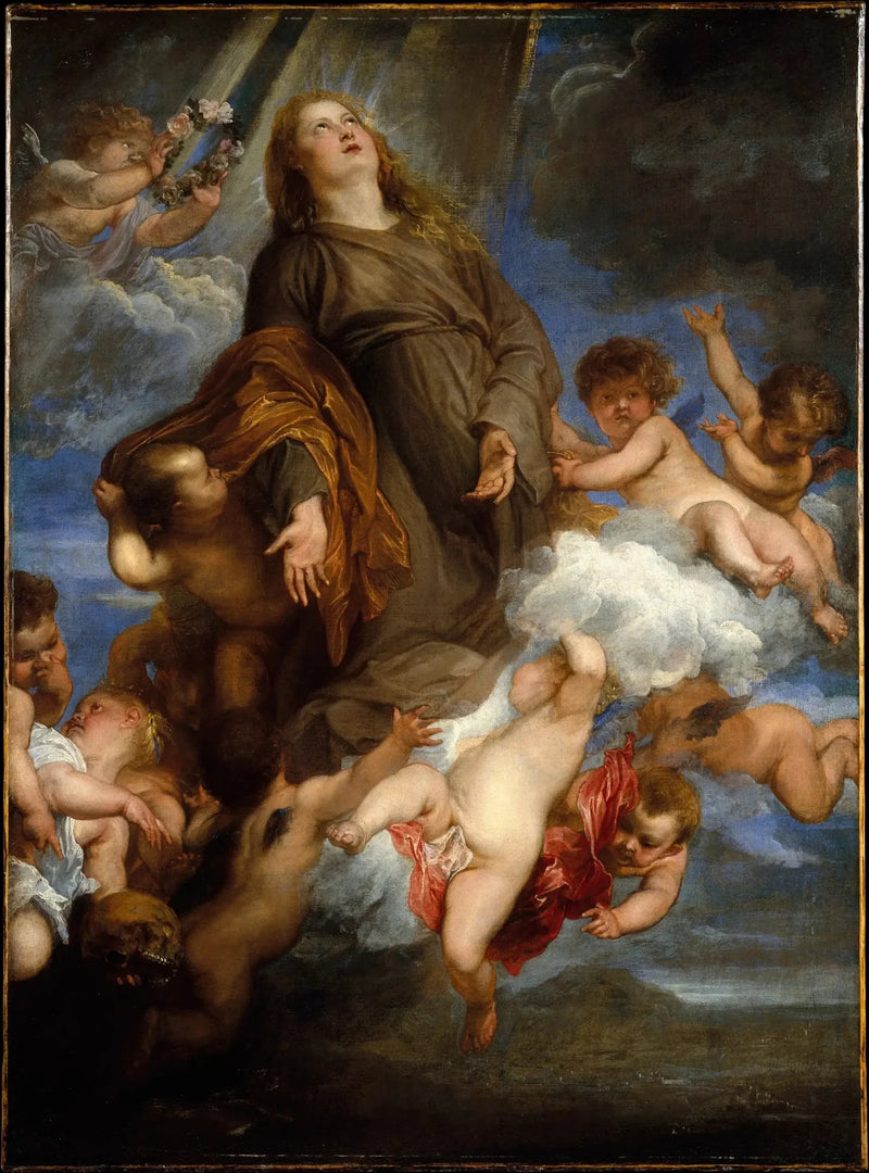 Santa Rosalía intercediendo por los pestilentes de Palermo - Antoine van Dyck