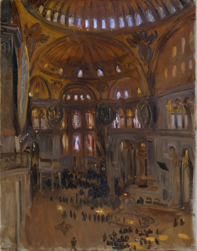 Santa Sofía - John Singer Sargent