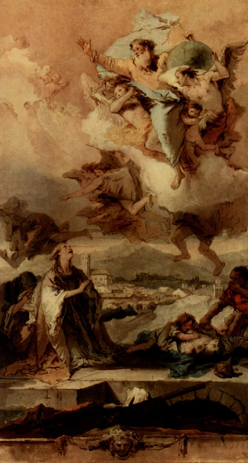 Santa Tecla orando por los pestilentes - Giovanni Battista Tiepolo
