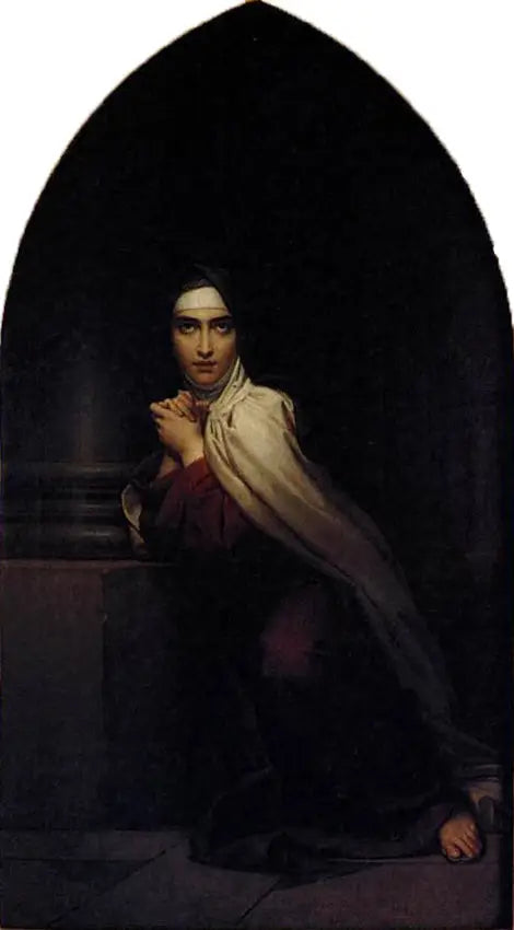 Santa Teresa de Ávila en oración - François Gérard