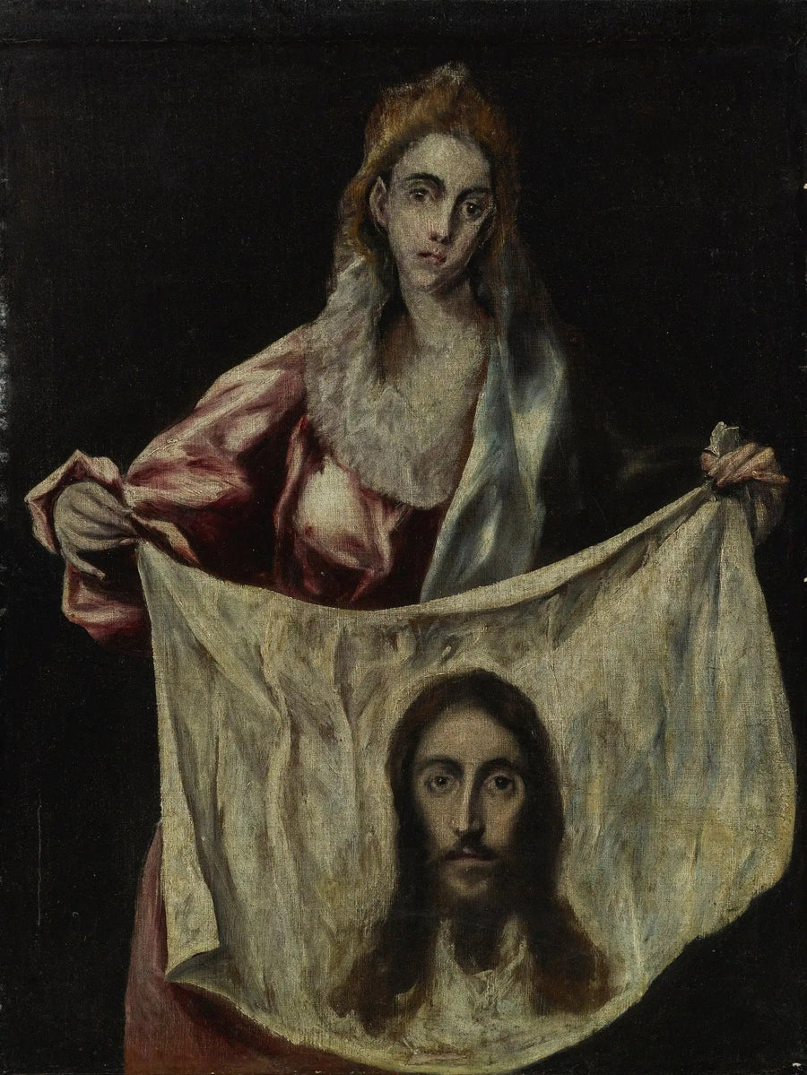 Santa Verónica arrendataria de un pañuelo - El Greco
