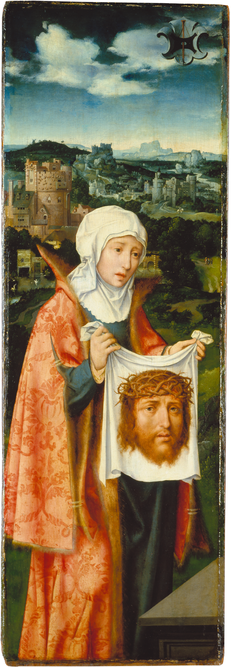 Santa Verónica mostrando el sudario - Joos van Cleve