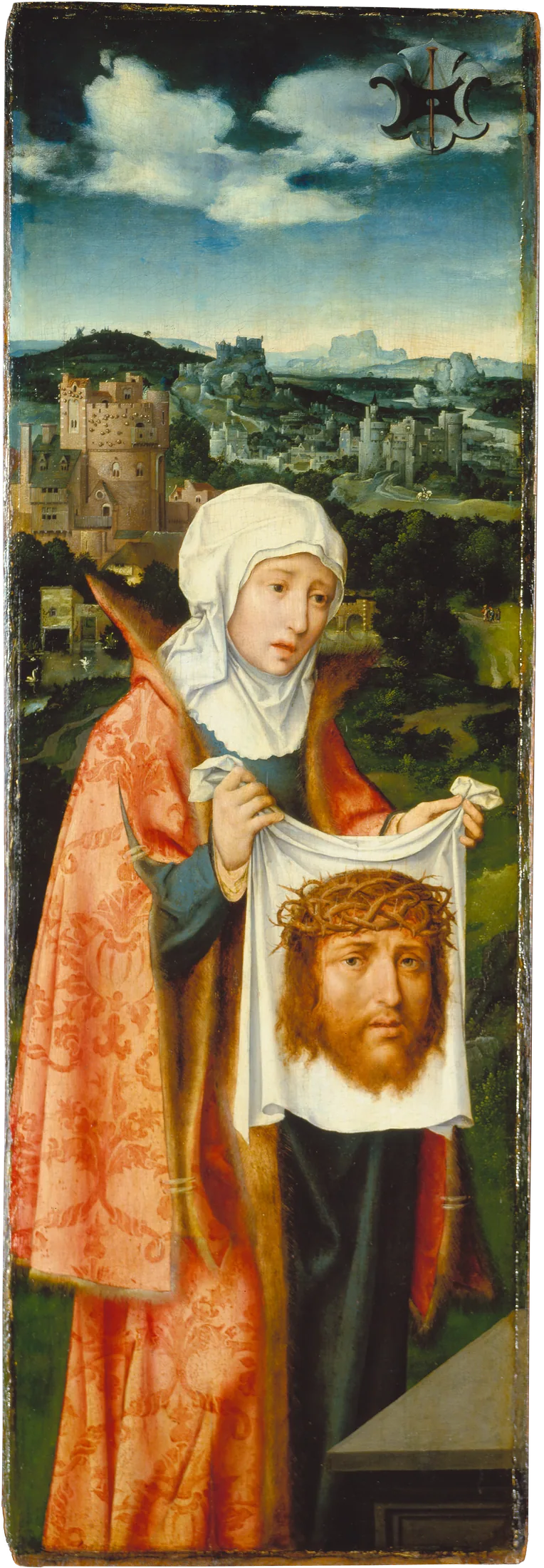 Santa Verónica mostrando el sudario - Joos van Cleve