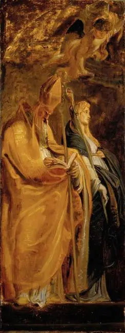 Santos Amand y Walburga - Peter Paul Rubens
