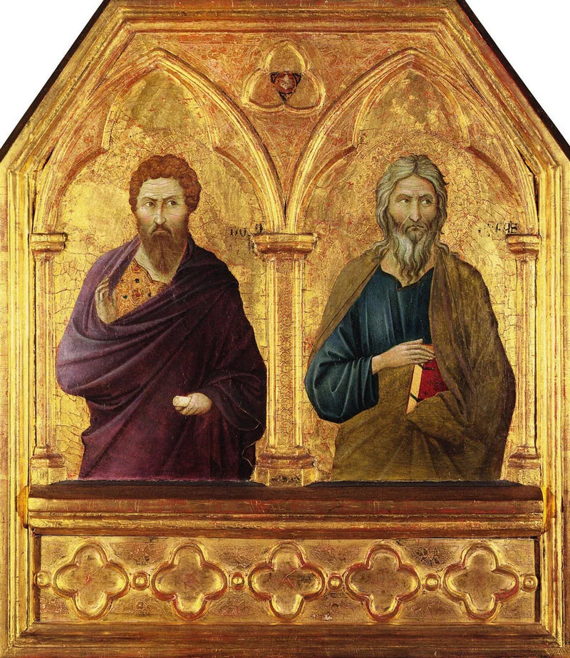Santos Bartolomé y Andrés - Ugolino di Nerio