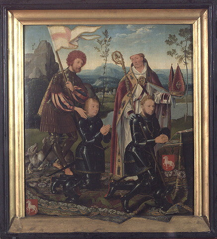 Santos Jorge y Nicacio con Georg y Nicacio Hackeney - Joos van Cleve
