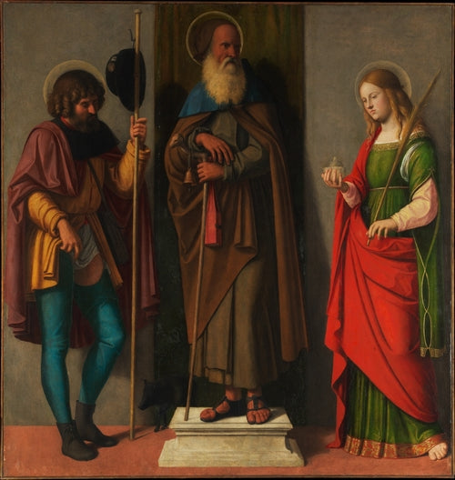 Santos Roque, Antonio Abbé y Lucía - Cima da Conegliano