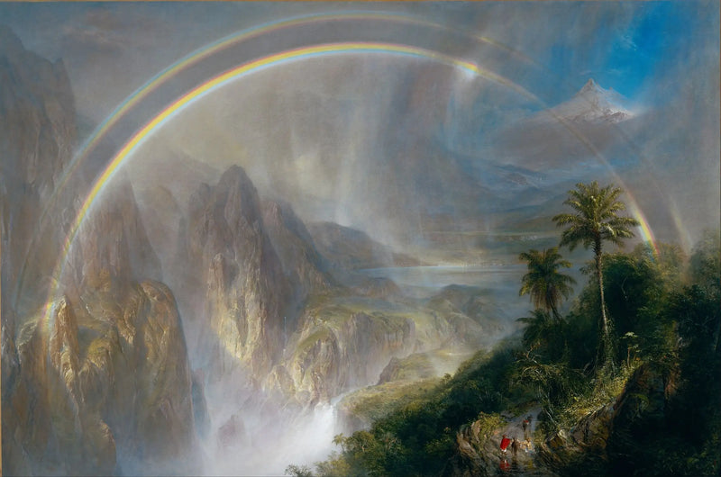 Temporada de lluvias en los trópicos - Frederic Edwin Church